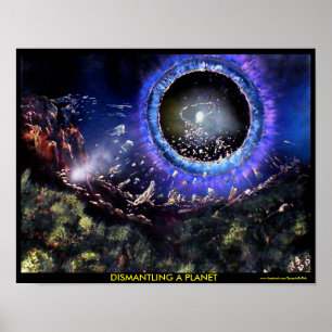Een planeet ontmantelen poster