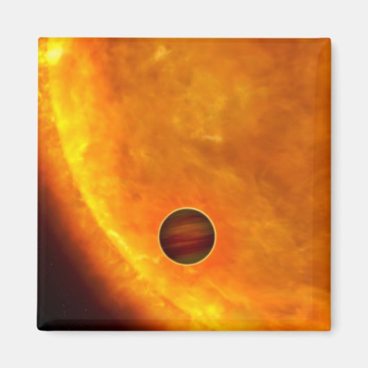 Een planeet op maat van Jupiter Magneet (Voorkant)