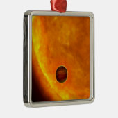 Een planeet op maat van Jupiter Metalen Ornament (Rechts)