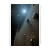 Een planetoïdengordel rond de heldere ster Vega. Magneet (Verticaal)