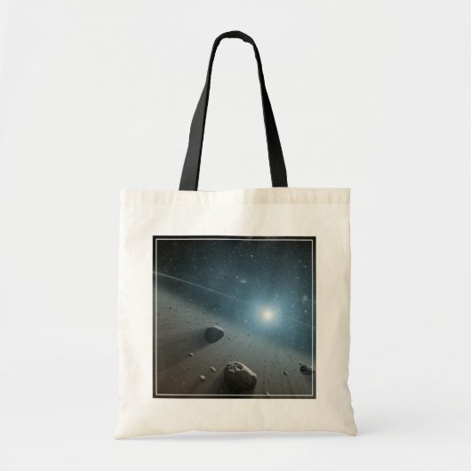 Een planetoïdengordel rond de heldere ster Vega. Tote Bag (Voorkant)