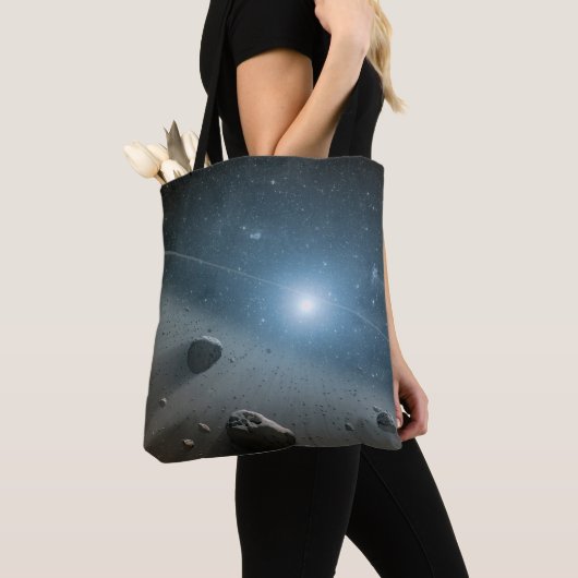 Een planetoïdengordel rond de heldere ster Vega. Tote Bag (Dichtbij)