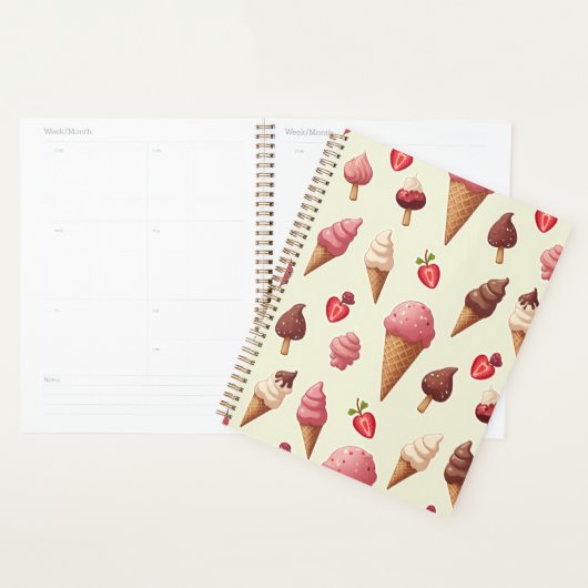 Een planner met een fancy ontwerp (Display)