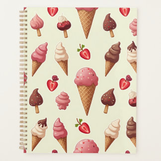 Een planner met een fancy ontwerp