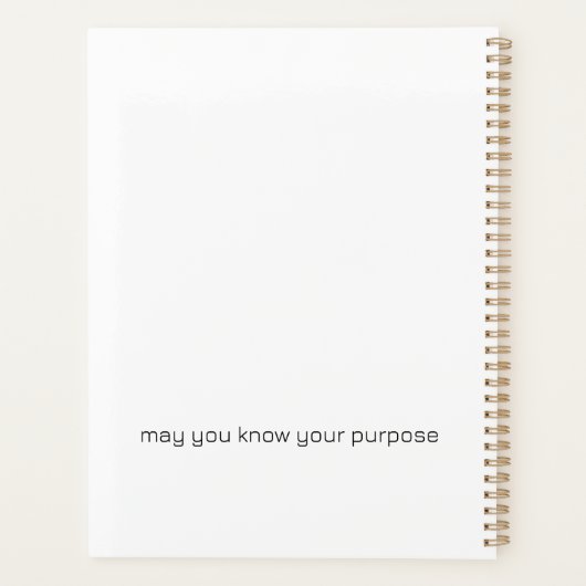 Een planner om je pad te markeren (Achterkant)