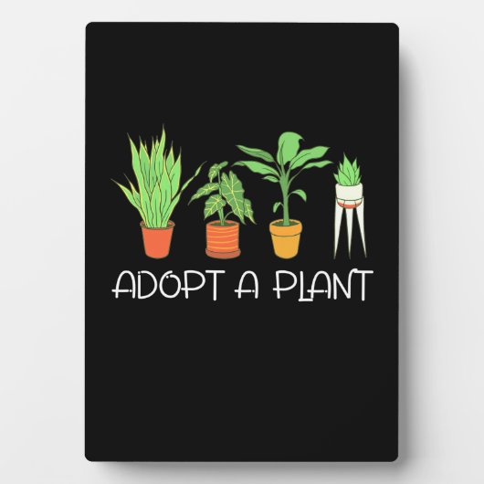 Een Plant aannemen Fotoplaat (voorkant)
