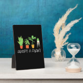 Een Plant aannemen Fotoplaat (Zijkant)