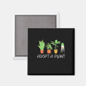 Een Plant aannemen Magneet (Voorkant / Achterkant)