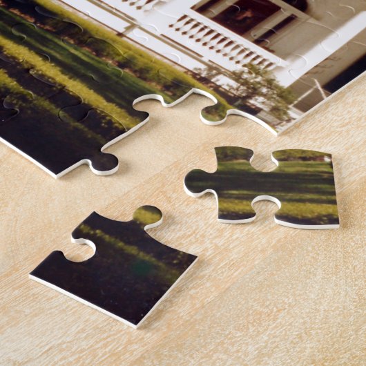 Een plantage in Louisiana Legpuzzel (Zijkant)