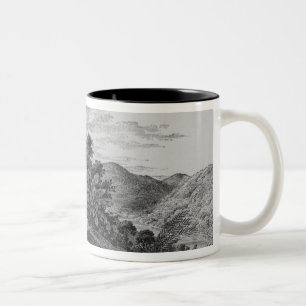 Een planterhuis in Brazilië Tweekleurige Koffiemok