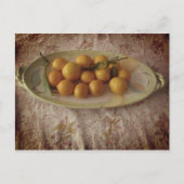 Een platter van citroenen briefkaart (Voorkant)