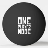 ÉÉN PLAYERMODUS PONG BALL (Voorkant)