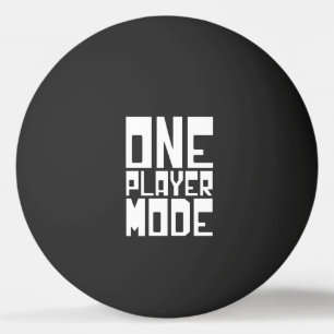 ÉÉN PLAYERMODUS PONG BALL