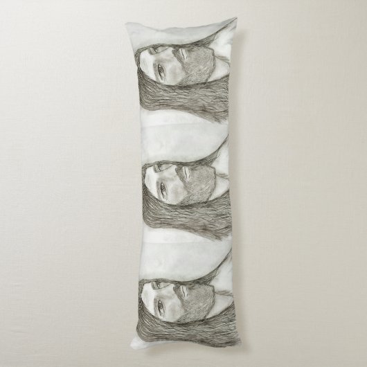 Een plechtige Jezus Lichaamskussen (Achterkant (Verticaal))