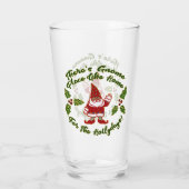 Een plek als thuis voor Feestdagen! Giftware Glas (Achterkant)