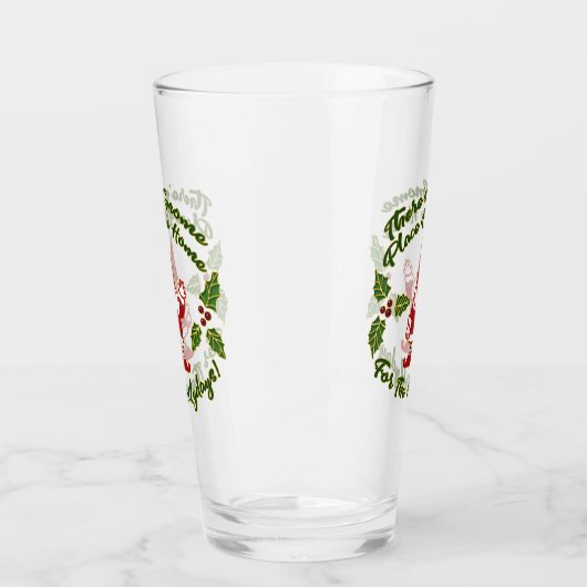 Een plek als thuis voor Feestdagen! Giftware Glas (Links)