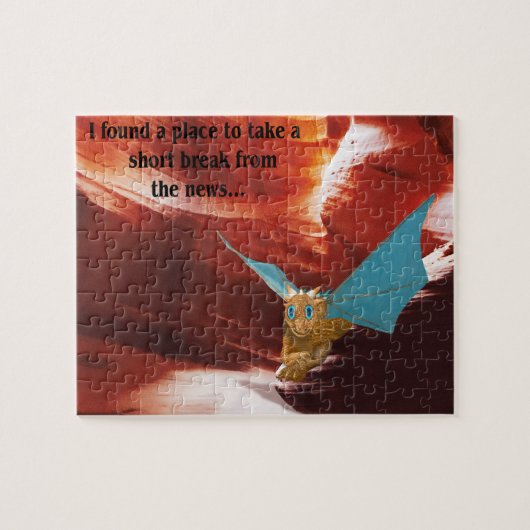 Een plek om een pauze in te lassen legpuzzel (Horizontaal)