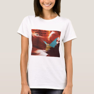 Een plek om een pauze in te lassen t-shirt