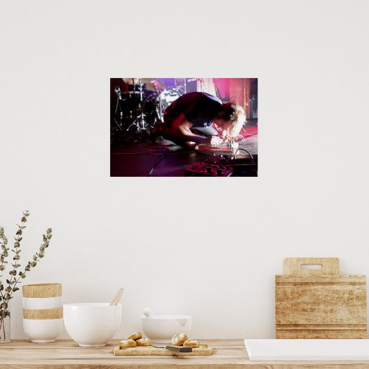 Een plek om het Poster van Bury Strangers (Keuken)