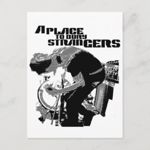 Een plek om het Poster van Bury Strangers te begra Briefkaart