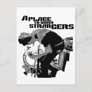 Een plek om het Poster van Bury Strangers te begra Briefkaart
