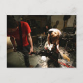 Een plek om het Poster van Bury Strangers te begra Briefkaart (Voorkant)