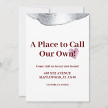 Een plek om onze eigen housewarming party glitter