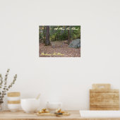 Een plek om te denken, kans om Poster te dromen (Keuken)