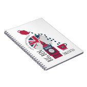 Een plek van Engelse thee Notitieboek (Rechterzijde)