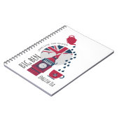 Een plek van Engelse thee Notitieboek (Linkerzijde)