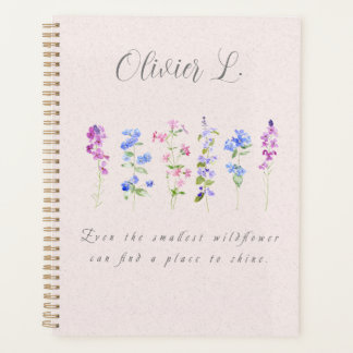 Een plek voor wilde bloemen om te schitteren met d planner