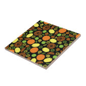 Een plons citrus tegeltje (Zijkant)