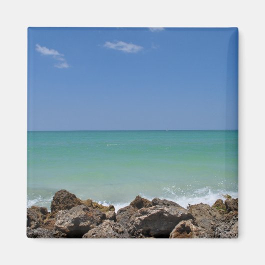 Een plons op de rotsen magneet (Voorkant)