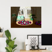 Een plotseling lege kamer (5-7-1915) poster (Thuiskantoor)