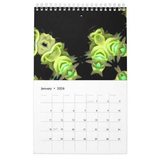 Een plotselinge verandering in de tuin van Italië Kalender (Jan 2026)