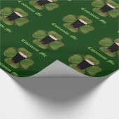 Een pluim van de Zwarte Doos Cadeaupapier (Hoek)