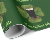 Een pluim van de Zwarte Doos Cadeaupapier (Rol Hoek)