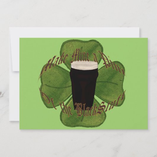 Een pluim van de Zwarte Doos Kaart (Voorkant)