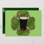 Een pluim van de Zwarte Doos Kaart (Voorkant / Achterkant)