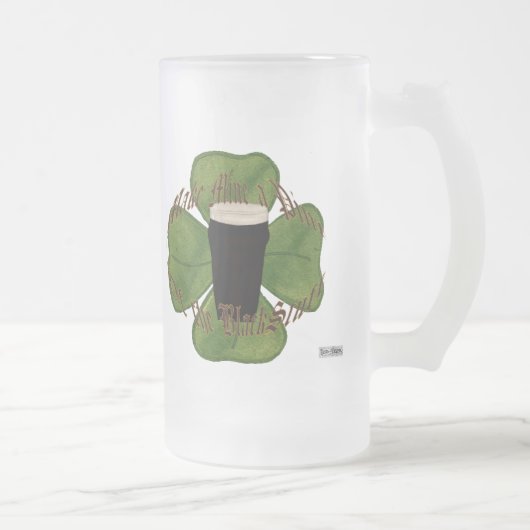 Een pluim van de Zwarte Doos Matglas Bierpul (Rechts)