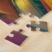 Een pluizige kat tovenaar legpuzzel (Zijkant)