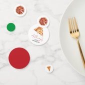 Een Pluk Pret 1e Verjaardag Pizza Confetti (Groep)