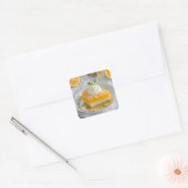 Een Pluk Zomerzonneschijn Vierkante Sticker (Envelop)