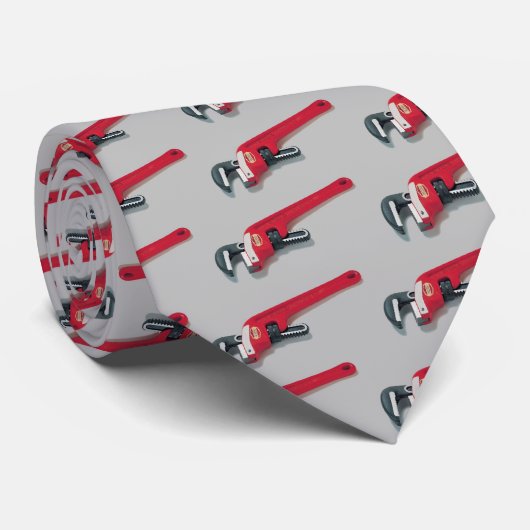 Een Plumber Stropdas! Stropdas (Opgerold)