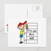 Een Plus Kind Briefkaart (Voorkant / Achterkant)
