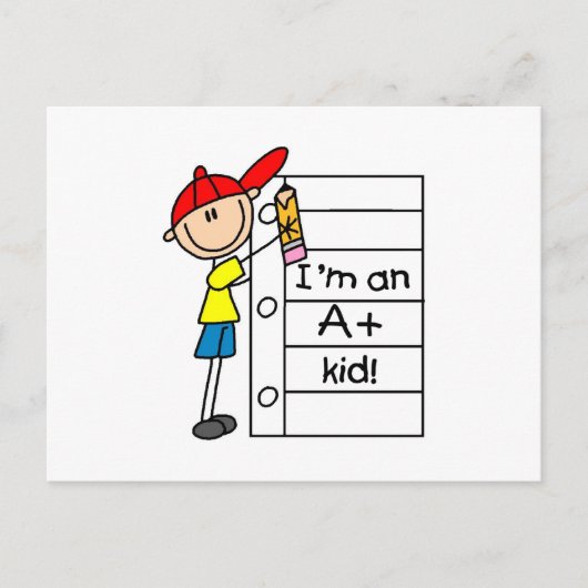 Een Plus Kind Briefkaart (Voorkant)