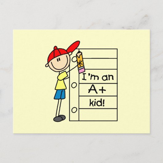 Een Plus Kind Briefkaart (Voorkant)