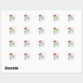 Een Plus Kind Hart Sticker (Vel)