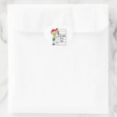 Een Plus Kind Hart Sticker (Tas)