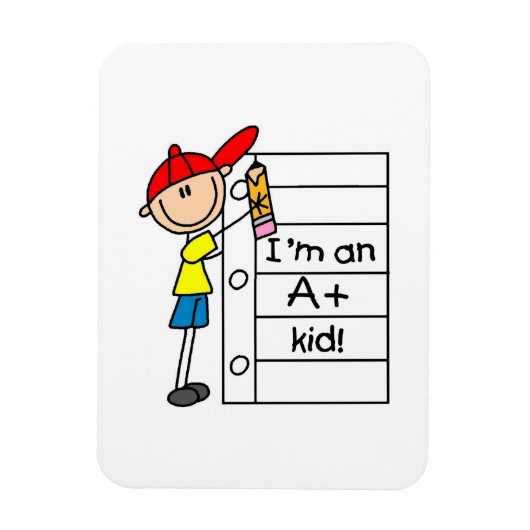 Een Plus Kind Magneet (Verticaal)